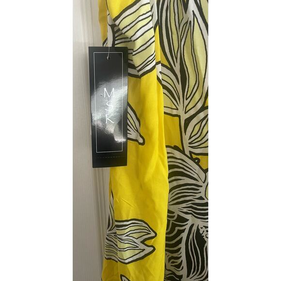 MSK tropical print romper, size small, B79, NWT, $45